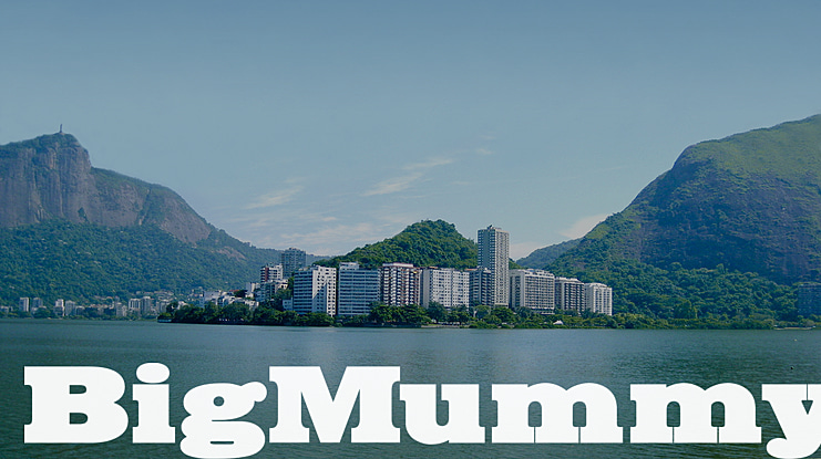 Big Mummy Font