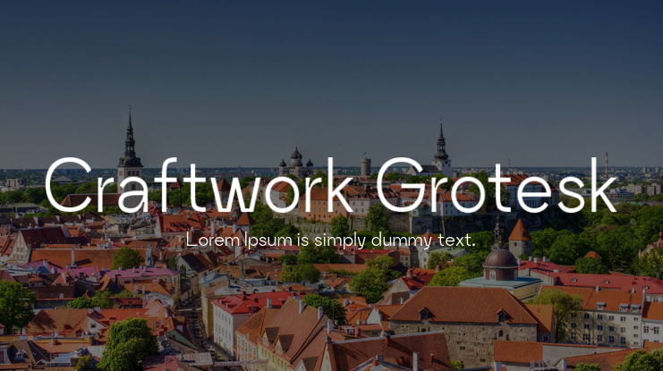 Craftwork Grotesk Font Family