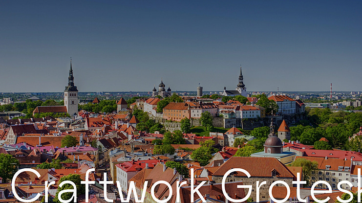 Craftwork Grotesk Font Family