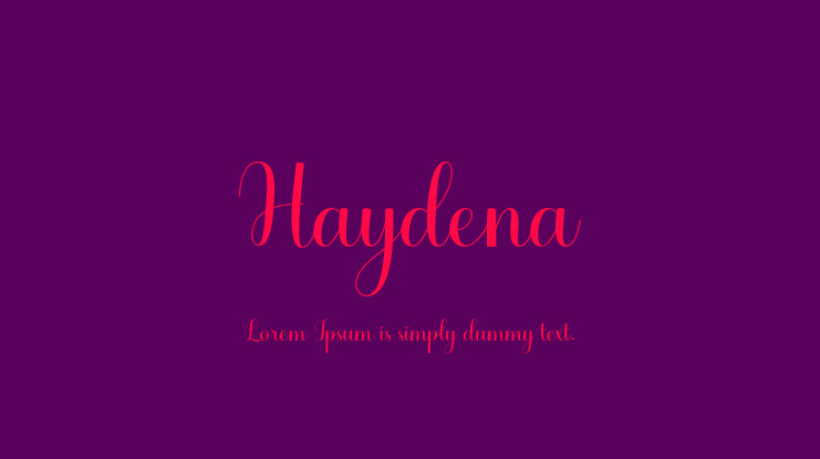Haydena Font