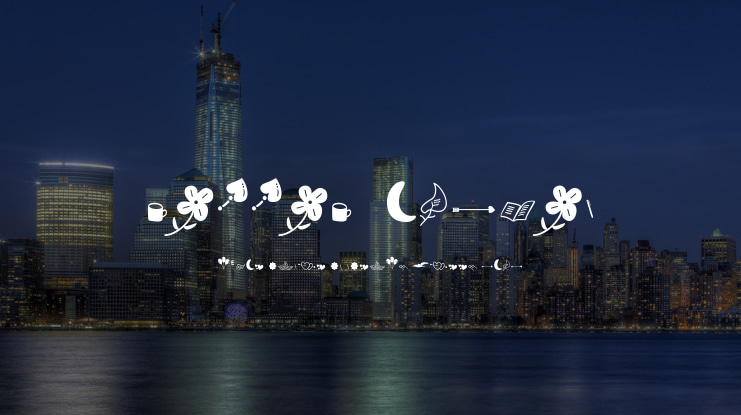 Hannah  Extras Font Family