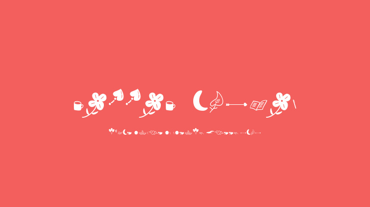 Hannah  Extras Font Family