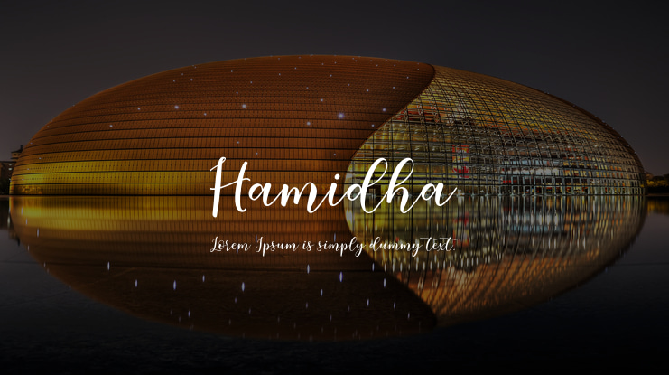 Hamidha Font