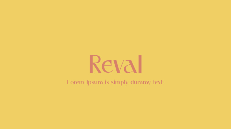 Reval Font