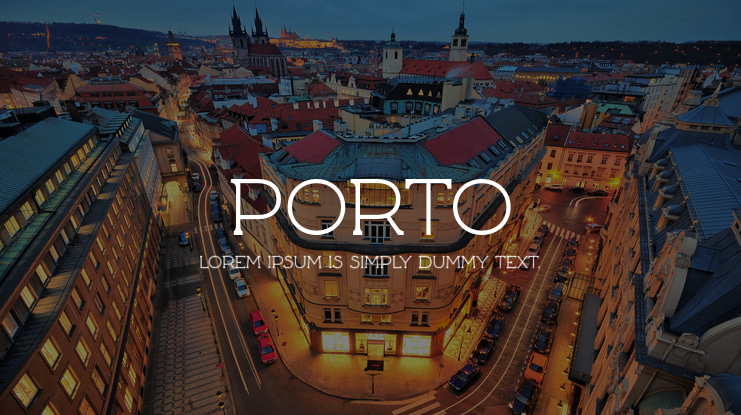 Porto Font Family