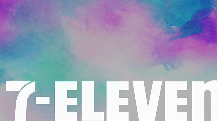 7-ELEVEN Font