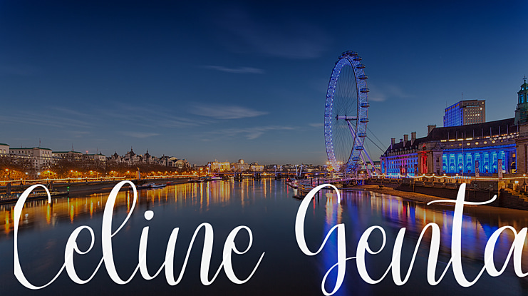Celine Genta Font