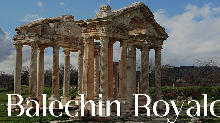 Balechin Royalo Font