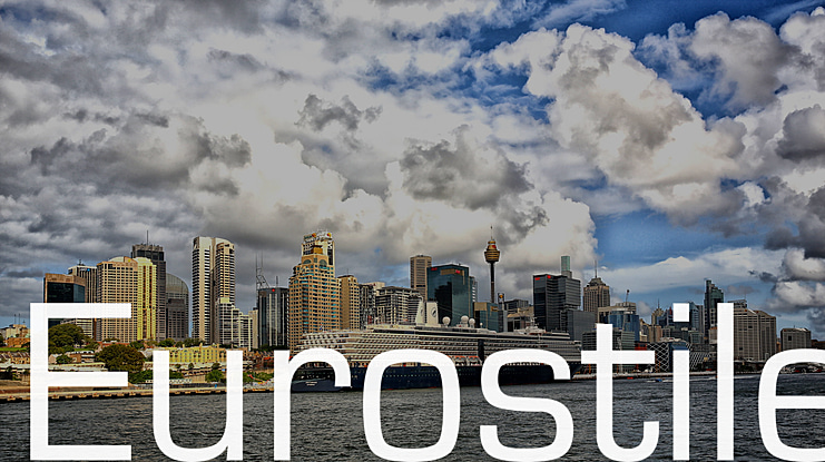 Eurostile Font Family