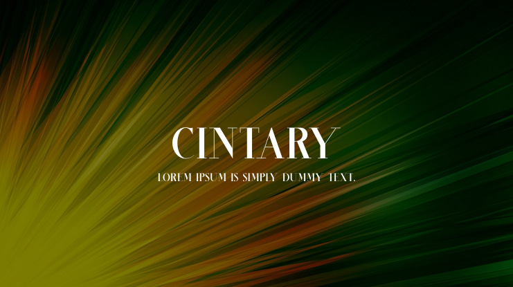 CINTARY Font