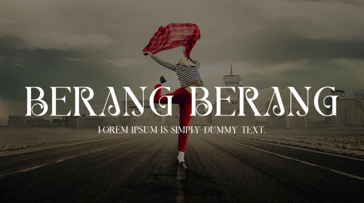 BERANG BERANG Font