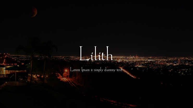 Lilith Font
