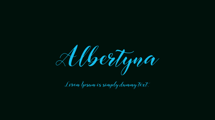 Albertyna Font Family