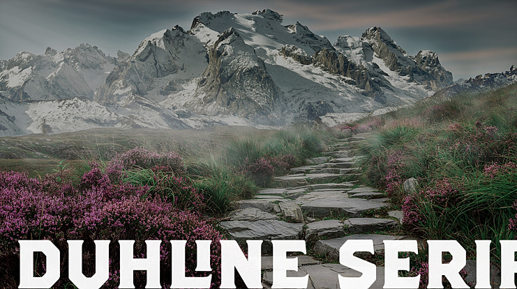 Duhline Serif Font