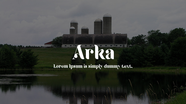 Arka Font