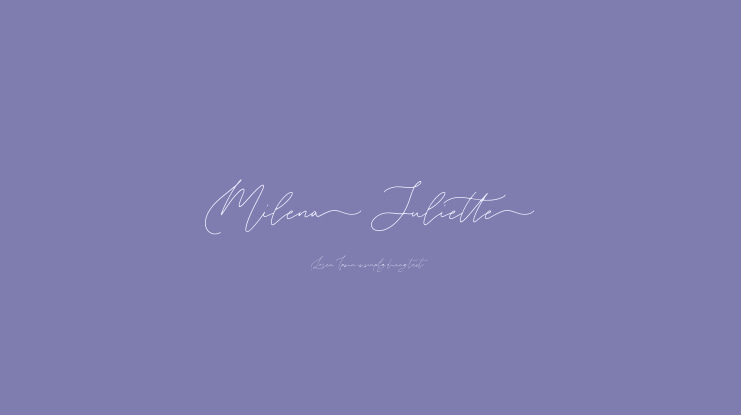 Milena Juliette Font