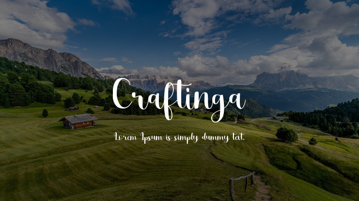 Craftinga Font