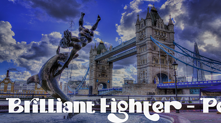 Brilliant Fighter - Personal us Font