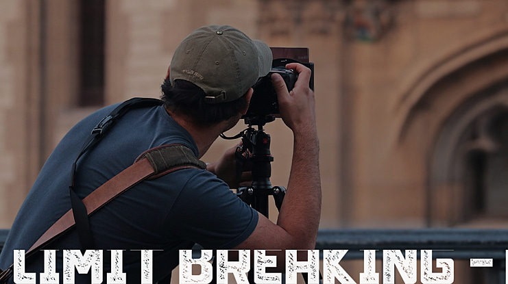 Limit Breaking - Personal use Font