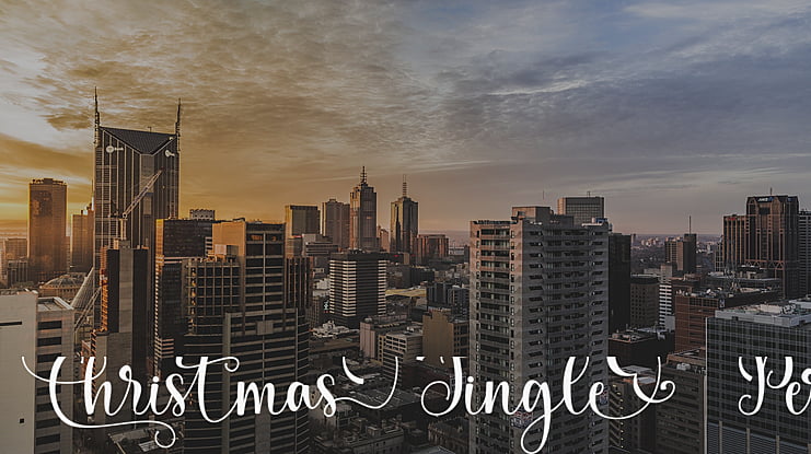 Christmas Jingle - Personal use Font