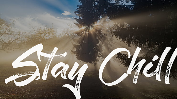 Stay Chill Font Family