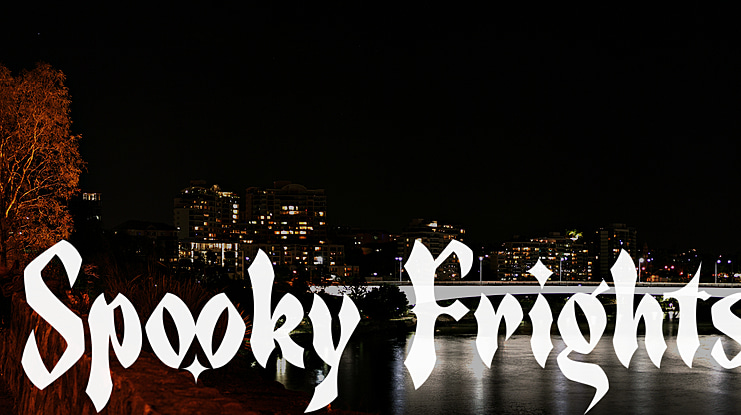 Spooky Frights Font