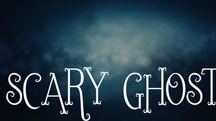 Scary Ghost Font