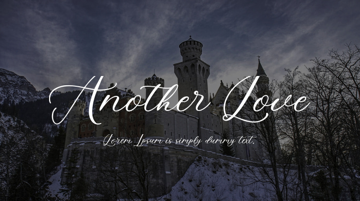 Another Love Font