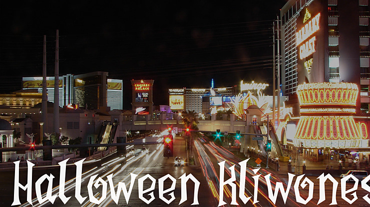 Halloween Kliwones Font