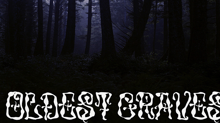 Oldest Graves Font