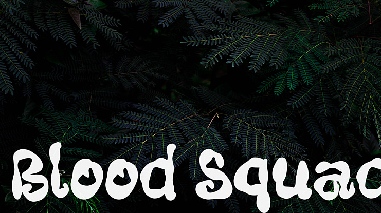 Blood Squad Font