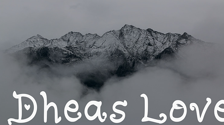 Dheas Love Font