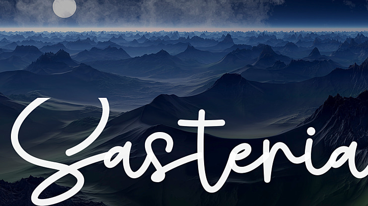 Sasteria Font