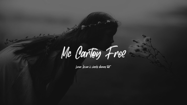 Mc Cartey Free Font