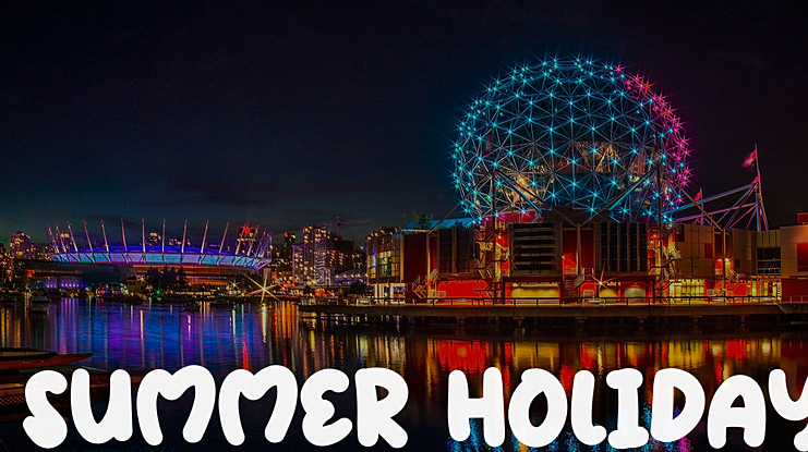 Summer Holiday Font
