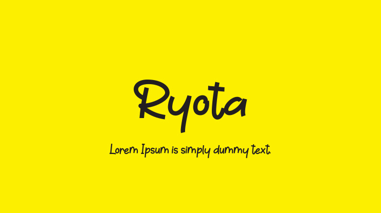 Ryota Font