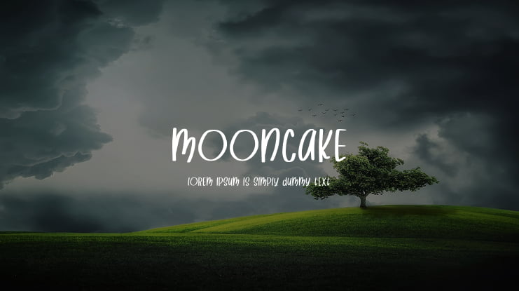 Mooncake Font