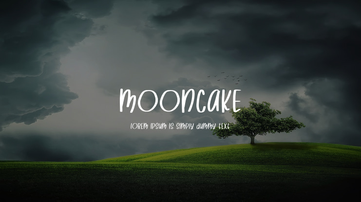 Mooncake Font