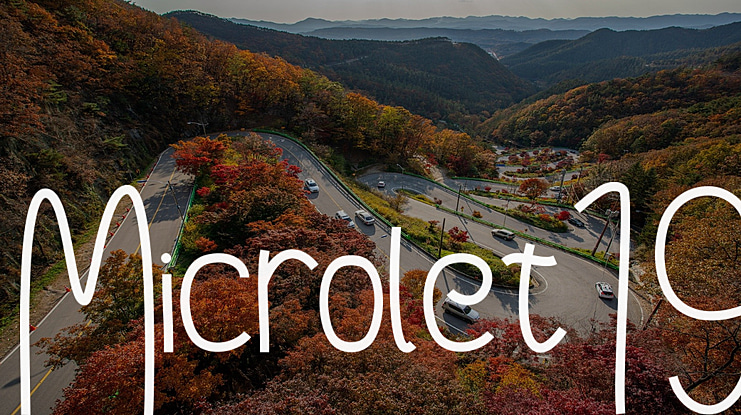 Microlet19 Font