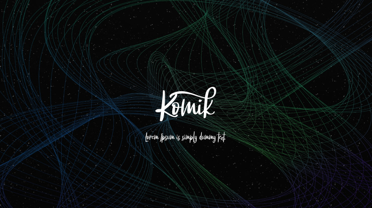 Komik Font