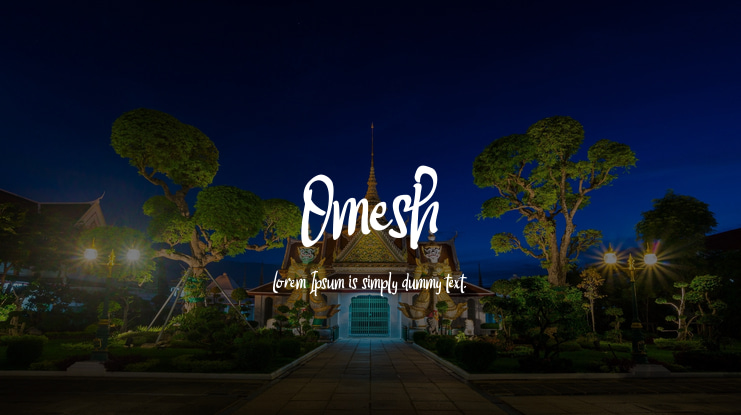 Omesh Font