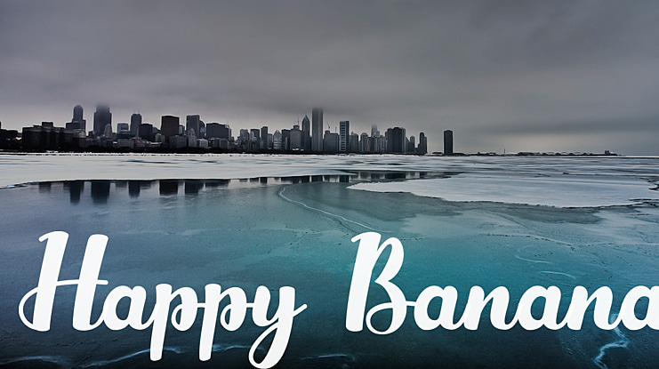 Happy Banana Font