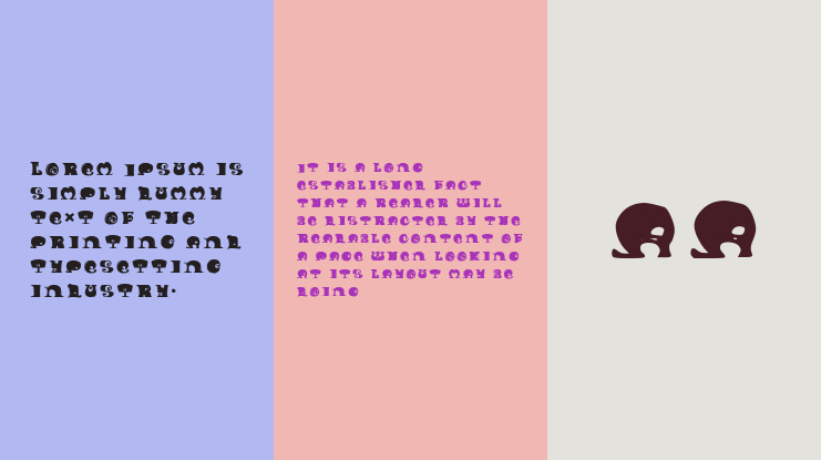 Bunolagus Magica Font