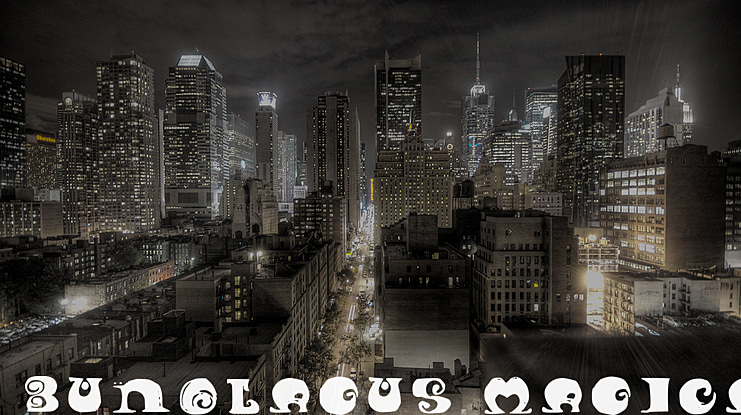 Bunolagus Magica Font