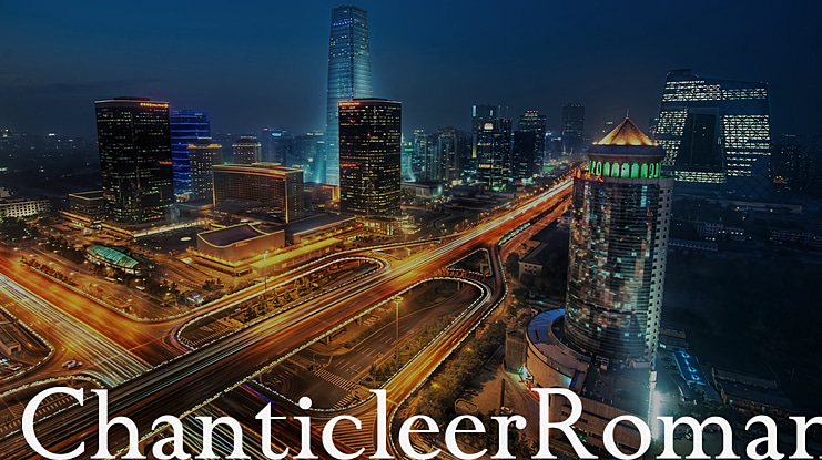 Chanticleer Roman Font