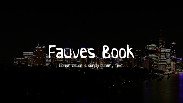Fauves Book Font Family