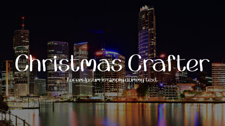 Christmas Crafter Font