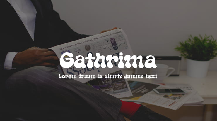 Gathrima Font