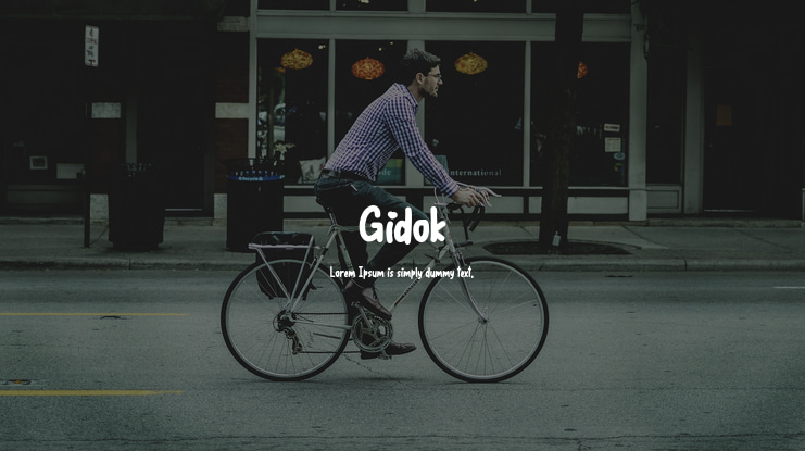 Gidok Font