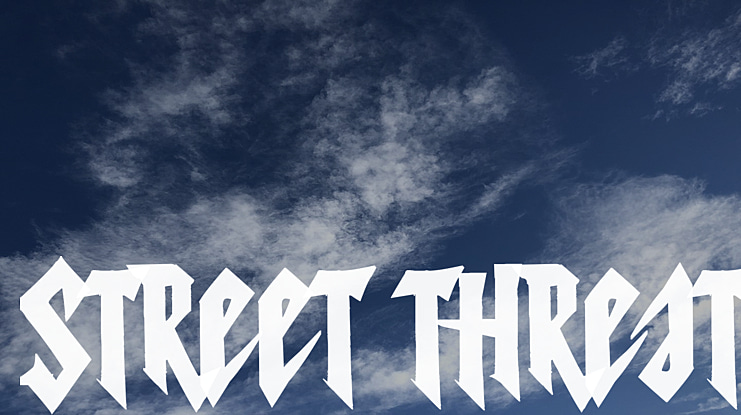 Street Threat Font